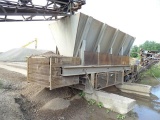 Hydraulic Wash Plant: Shop Made 15' x 6' Plant Feed Dump Bin, with 30