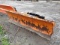 SKID PRO 8' Hydraulic Angle Snow Plow (Skid Steer) (Broken Frame)