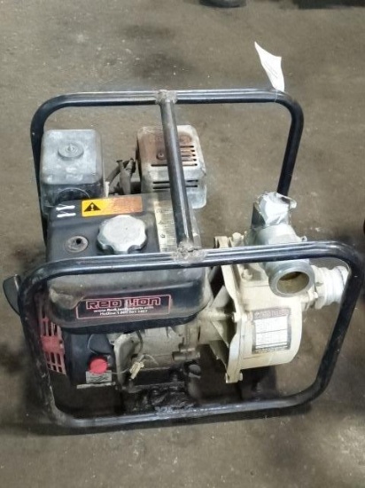 RED LION 2" Centrifugal Pump, Honda gas