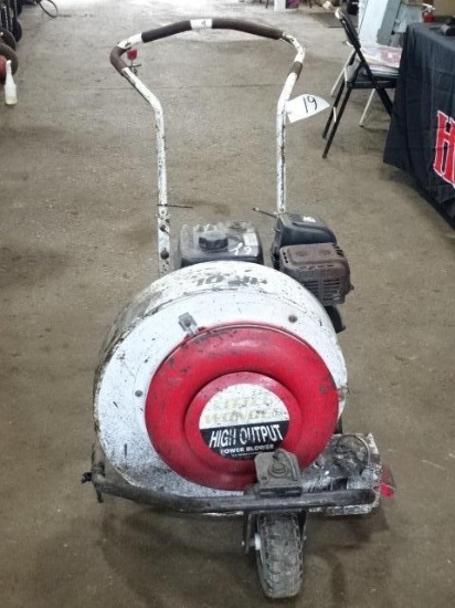 LITTLE WONDER 10HP Walk Behind Gas Blower