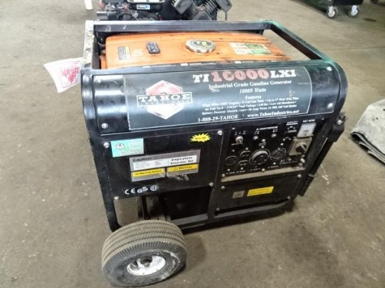 TAHOE TI10000LXI, 10,000 Watt Generator, 16HP gas