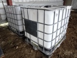 (2) Poly Tanks, with enclosures