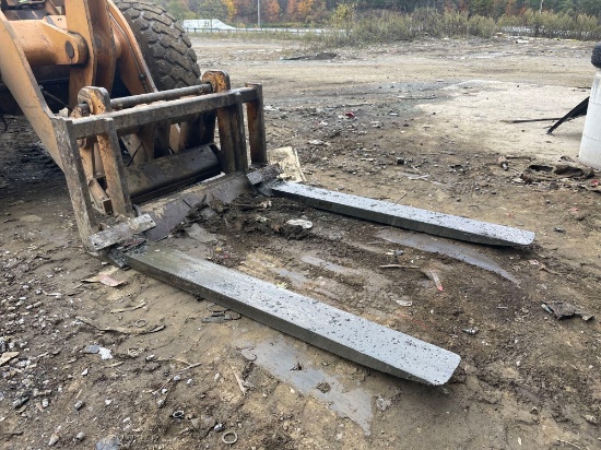 SAS 78" Fork Attachment (Hyundai HL740)...(RESERVED FOR USE DURING LOADOUT UNTIL WED., NOV. 6TH AT