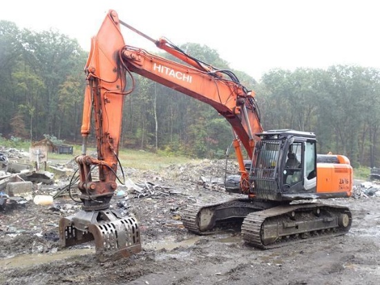 2008 HITACHI Model ZX280LCN-3 Hydraulic Excavator, s/n HCMBFK00P00031755, powered by Isuzu 4