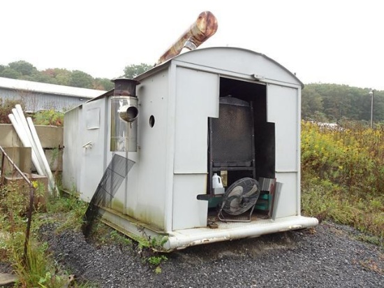 ONAN Model 250DFBE35215A Skid Mounted Generator, s/n H890260762, powered by Cummins NT855-65, 390HP