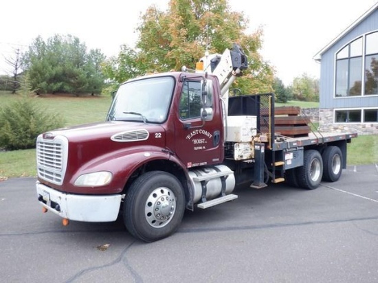 2005 FREIGHTLINER Model Business Class M2 112 Tandem Axle Knuckleboom Truck, VIN# 1FVHC5CV95HU62911,