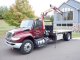 2017 INTERNATIONAL Model 4300 Single Axle Knuckleboom Truck, VIN# 1HTMMMML6HH488629, powered by