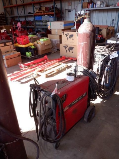 LINCOLN Power Mig 255C Mig Welder (Gas Bottle Not Included)