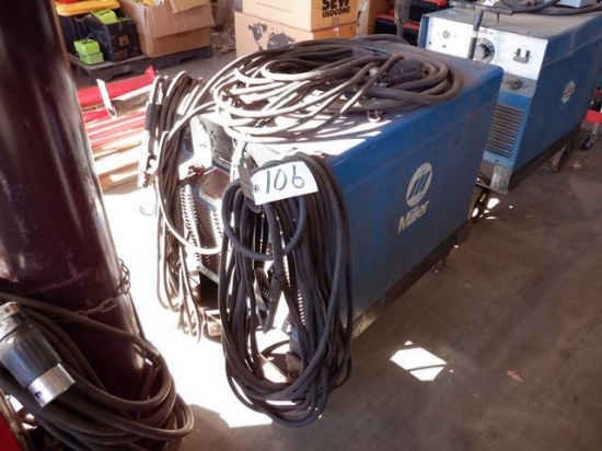 MILLER SRH-333, 300 Amp Stick Welder, with leads