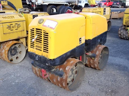 WACKER Trench Compactor, powered by Lombardini 2 cylinder diesel engine and hydrostatic