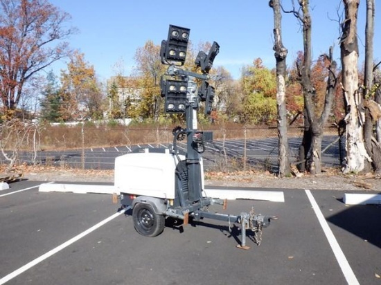 2016 ATLAS COPCO Model V5+ Portable Light Plant, s/n WUX904976, VIN# YA302988XGW904976, powered by