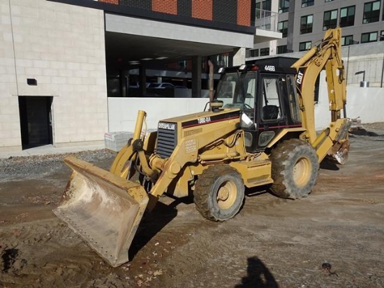 2000 CATERPILLAR Model 446B 4x4 Tractor Loader Extend-A-Hoe, s/n 5BL02515, powered by Cat diesel