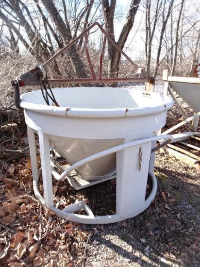 Round Concrete Bucket