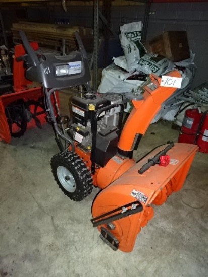 HUSQVARNA 14527SB-LS, 27" Snow Blower, Briggs & Stratton 14.5HP gas