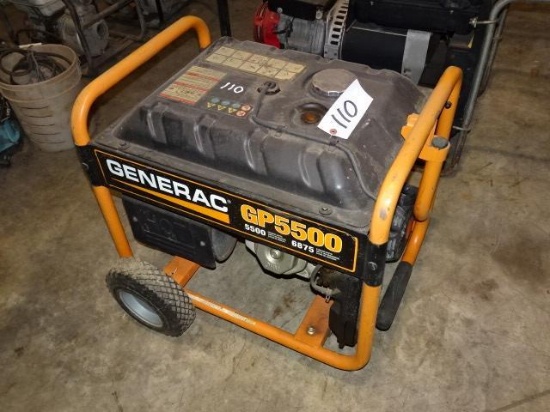 GENERAC 5,500 Watt Portable Generator