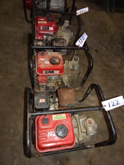 (3) 2" Centrifugal Pumps