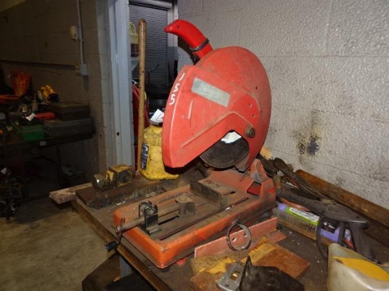 Electric Chop Saw Work Bench