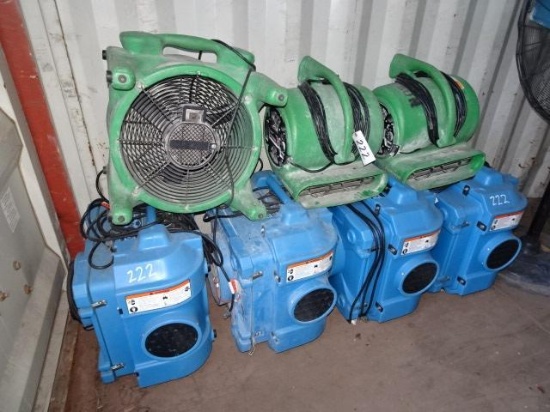 (7) Electric Blowers