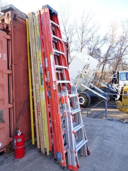 Fiberglass Step Ladders and LITTLE GIANT Step/Extension Ladder