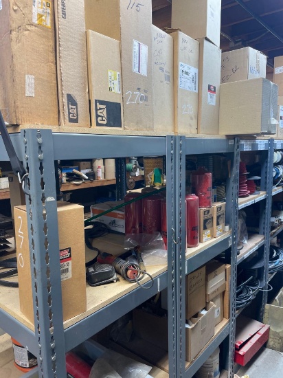 Assorted Parts (On Metal Shelving) (BUYER MUST LOAD)