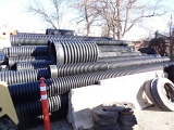 Large Quantity of Corrugated Plastic Pipe