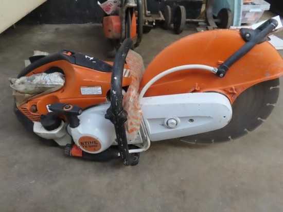 STIHL TS500i Demo Saw