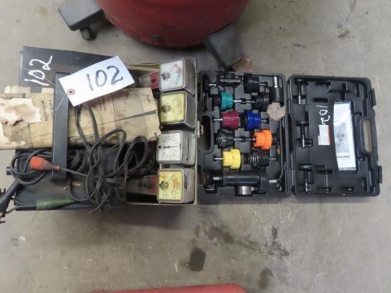 Engine Analyzers and Radiator Test Kit
