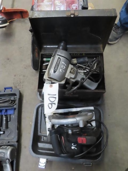 CRAFTSMAN 7-1/4" Circular Saw and 1/2" Drill