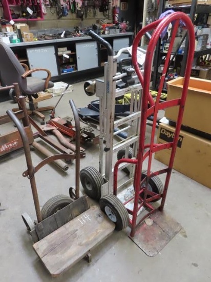 (3) Hand Trucks