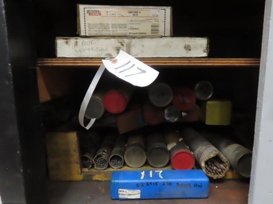 Welding Rod and Wire (Under Bench Cabinet)