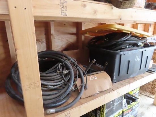 Hydraulic Hoses and Electric Cords