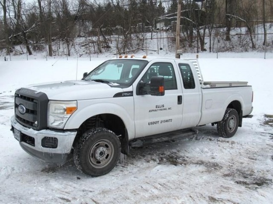 2012 FORD Model F-250XL Super Duty 4x4 Extended Cab Pickup Truck, VIN# 1FT7X2B65CEC04078, powered by