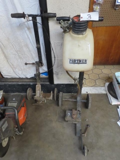 (2) PARTNER Demo Saw Carts