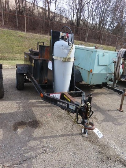 2017 MARATHON Model KEB151 Hot Tack Kettle, s/n 2M9KEB151HH190380, equipped with propane bottle,
