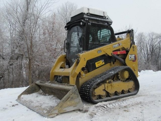 2022 CATERPILLAR Model 259D3 Crawler Skid Steer Loader, s/n CW917527, powered by Cat C3.3B DIT, 74HP