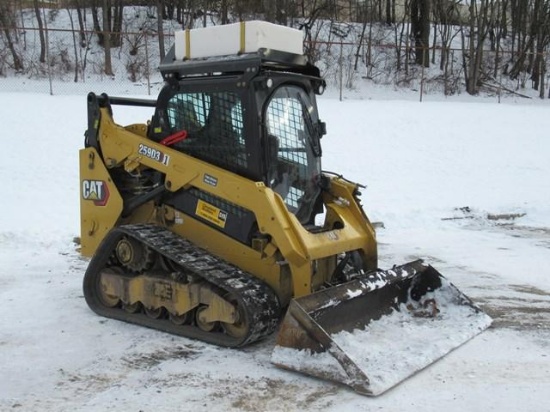 2021 CATERPILLAR Model 259D3 Crawler Skid Steer Loader, s/n CW910804, powered by Cat C3.3B DIT, 74HP
