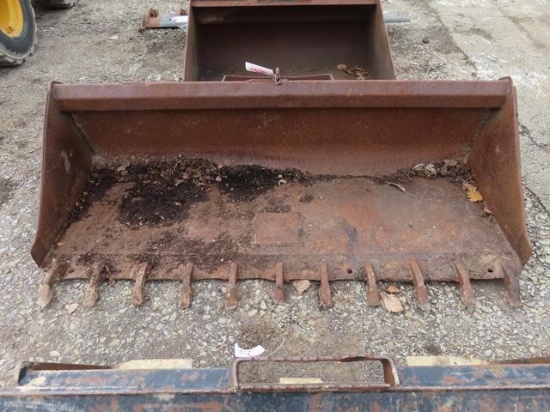 72" GP Bucket, with teeth (Skid Steer)