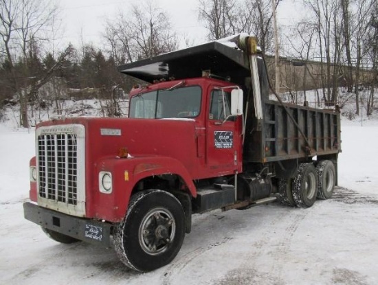 1978 INTERNATIONAL Model F4370 Tandem Axle Dump Truck, VIN# D2137HGB21444, powered by Int'l diesel