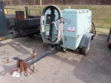 2001 SULLAIR Model 185DPQCA, 185CFM Portable Air Compressor, s/n 135425, powered by Cat diesel