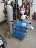 MILLER Regency 200, 200 Amp Mig Welder, with Miller Spoolmatic gun, gas bottles, and accessories