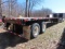 2018 TRANSCRAFT Model 554S, 48' Tandem Axle Flatbed Trailer, VIN# 1TTF482S8J3072483, equipped with