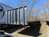 2001 TRAILMOBILE 48' Tandem Axle Flatbed Trailer, VIN# 1PTF7ATHX19004826, equipped with 102