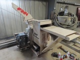 FINN Model B40 Straw Blower, s/n S-1505, powered by Kohler Twin-V gas engine, equipped with rotating