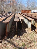 (4) Structural I-Beams, 50' x 12