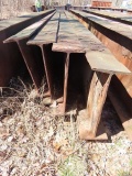 (4) Structural I-Beams, (3) 42' and (1) 40' x 10