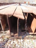 (3) Structural I-Beams, 42' x 7