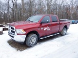 2012 RAM Model 2500HD, 4x4 Crew Cab Pickup Truck, VIN# 3C6TD5CT2CG295243, powered by Hemi 5.7L gas