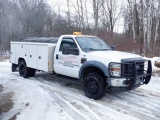 2009 FORD Model F-450XL Super Duty Utility Truck, VIN# 1FDAF47R29EA53485, powered by Power Stroke