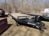 2018 APPALACHIAN 5 Ton Tandem Axle Tag-A-Long Trailer, VIN# 5Z5BP2223JS000262, equipped with 18'