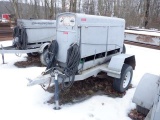 LINCOLN Model SAE400 Portable Welder Generator, s/n A1080118, powered by 4 cylinder diesel engine.